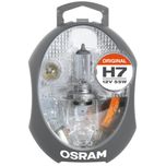 H7 (477/499) OSRAM Original Bulbs & Fuses Minibox Kit - CLKMH7